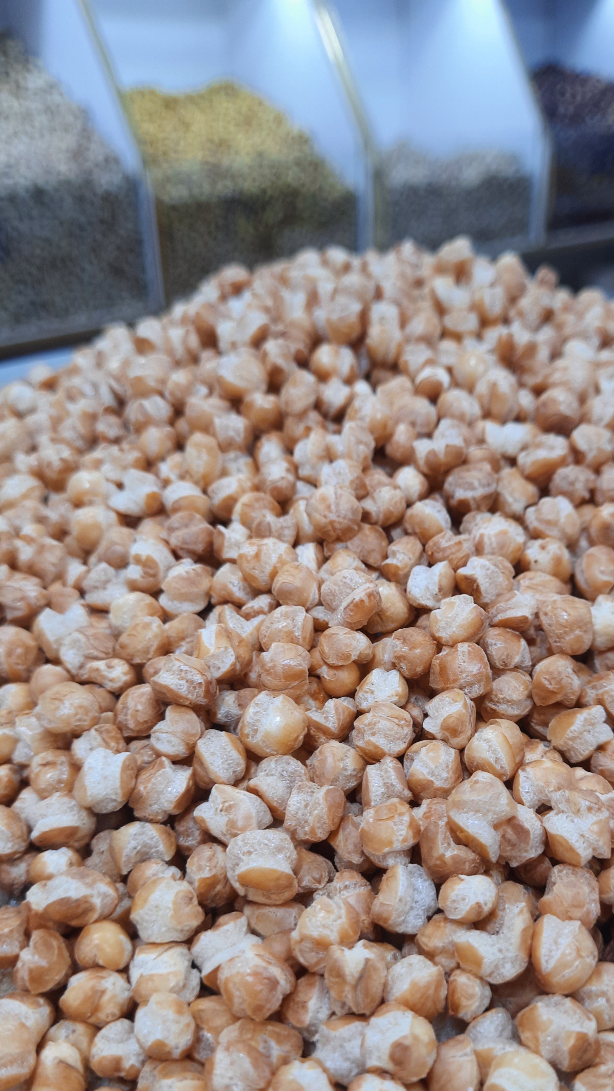 گندم بوداده نمکی پفکی