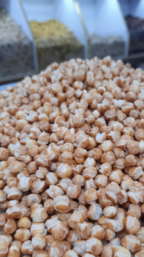 گندم بوداده نمکی پفکی