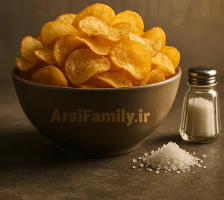 چیپس فله ای تازه